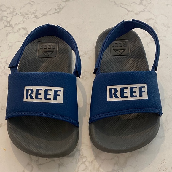 Reef Navy and Charcoal Sandals - Picture 1 of 3